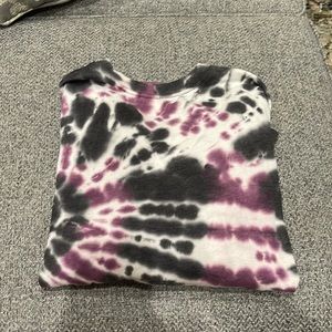 Garage tye dye crew neck